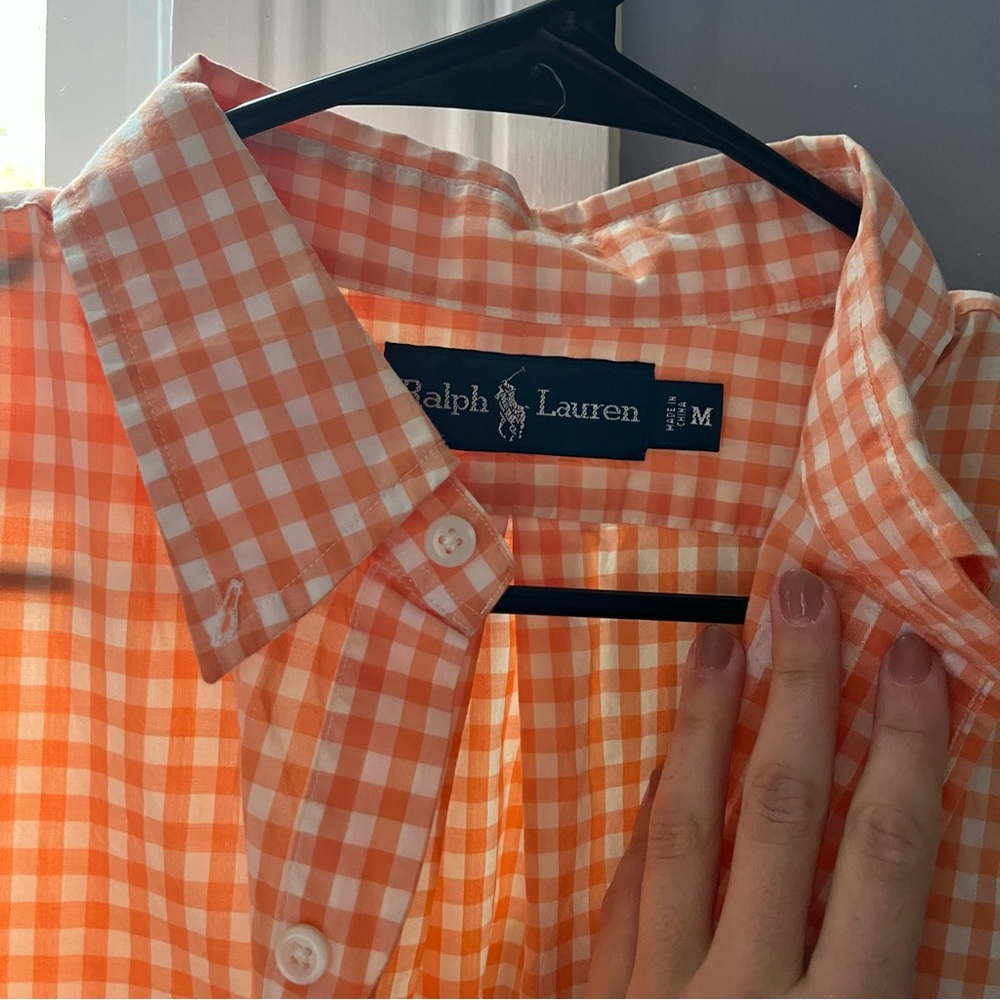 Orange polo Ralph Lauren